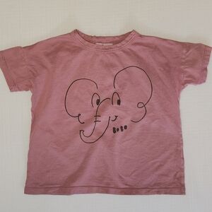 Bobo Choses Mauve Elephant Tee